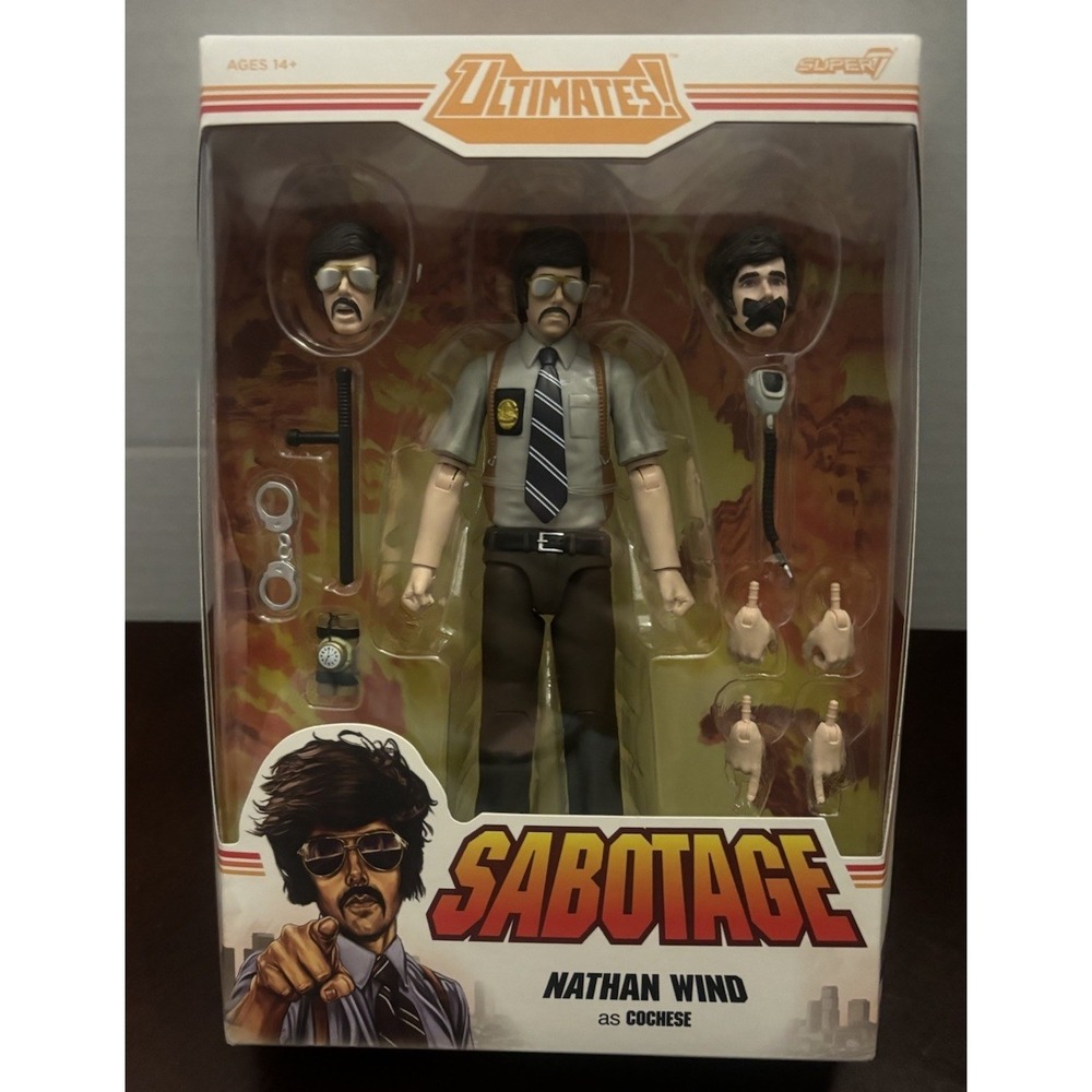 Super7 Ultimates Beastie Boys Sabotage Nathan Wind as Cochese Action Figure New